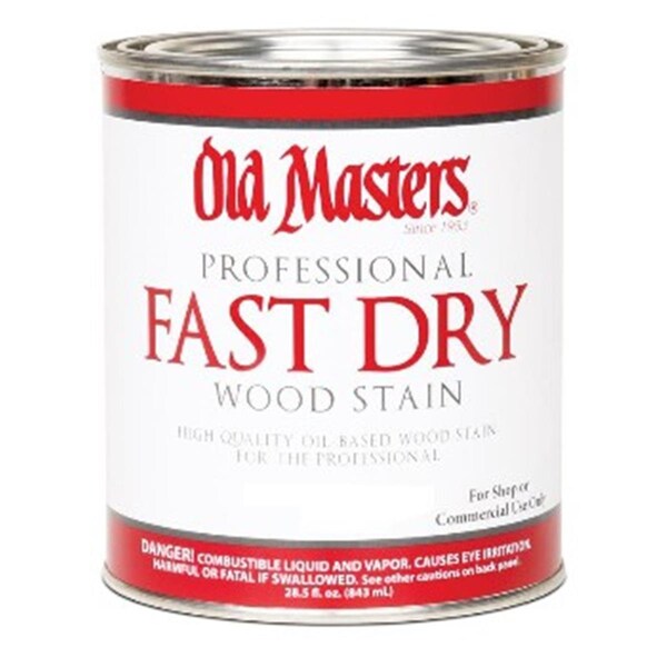 Old Masters 60404 Red Mahogany Fast Dry Wood Stain - 1 Quart OL327324 - main